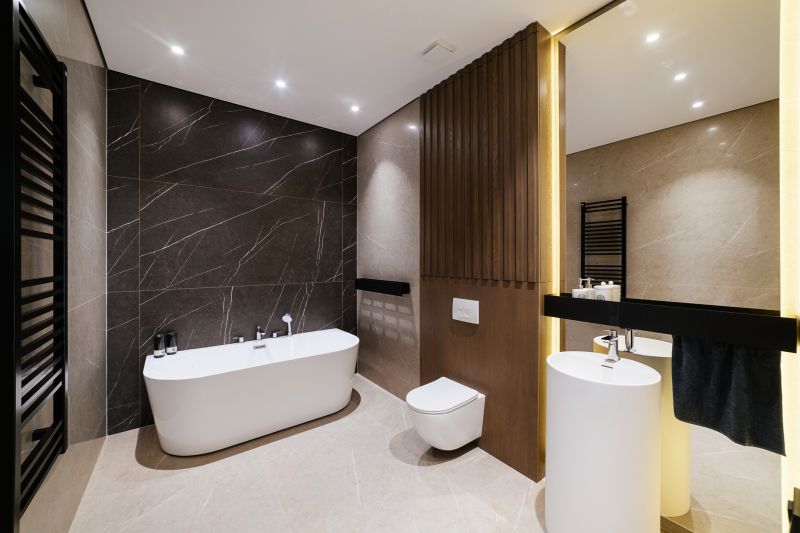 Contemporary bathroom lighting